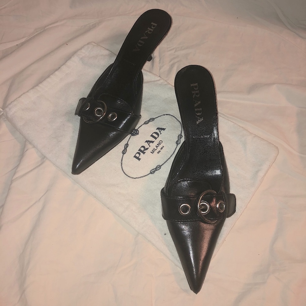 Prada Kitten Heels